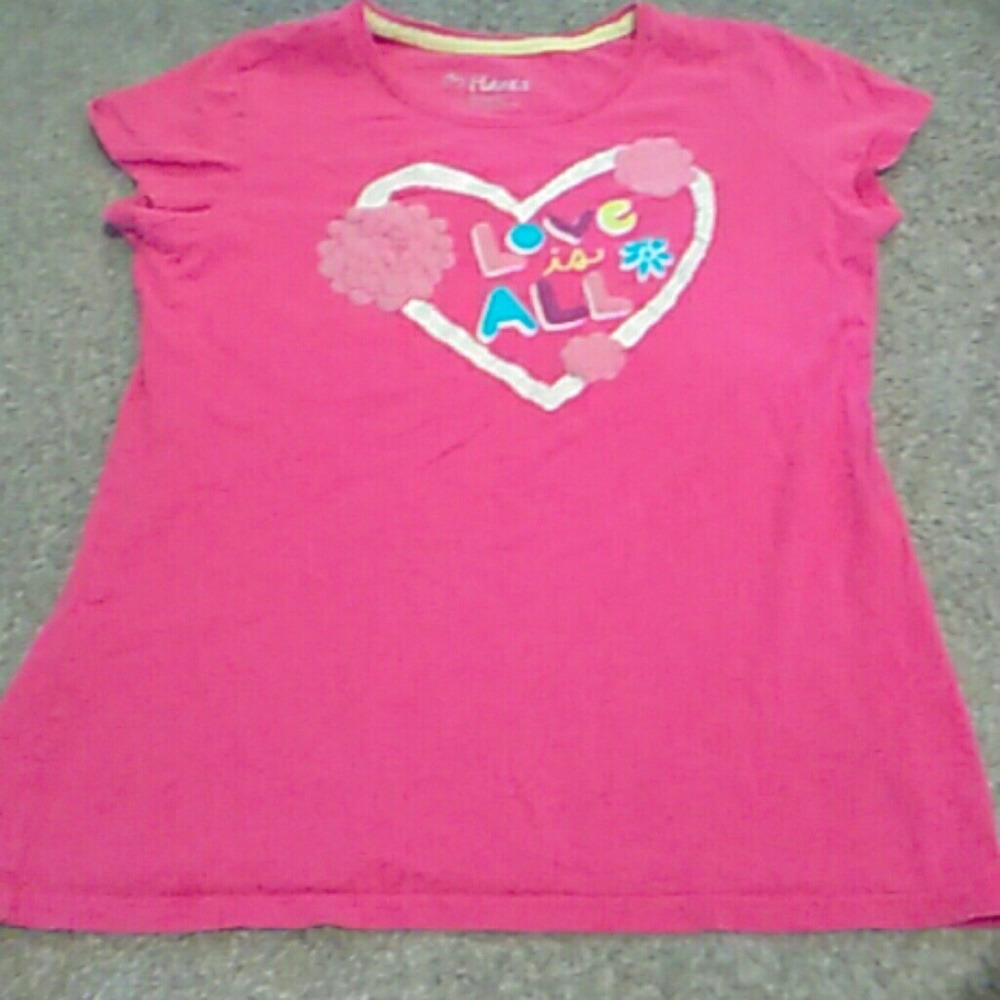 Love is all hanes shirt
